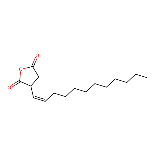 2,5-Furandione, 3-(1-dodecenyl)dihydro-, (Z)- structure