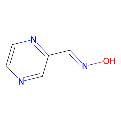 Pyrazine aldoxime structure