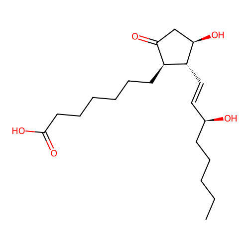 前列腺素E1 structure