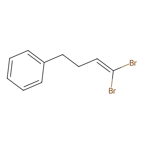 1,1-Dibromo-4-phenyl-1-butene structure