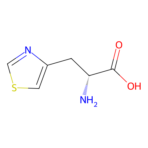 (R)-2-Amino-3-(thiazol-4-YL)propanoic acid structure