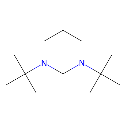 1,3-Ditert-butyl-2-methyl-1,3-diazinane structure