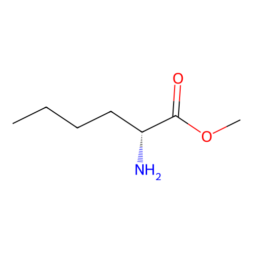 D-Norleucine methyl ester structure