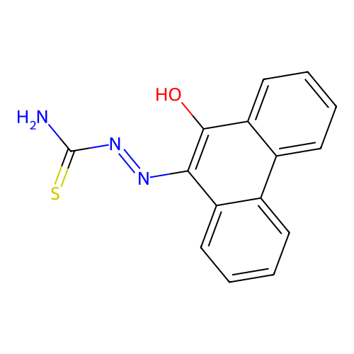 Phenanthraquinone monothiosemicarbazone structure