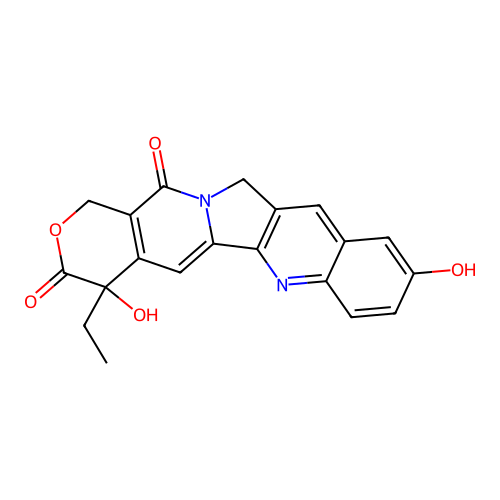10-Hydroxycamptothecin structure