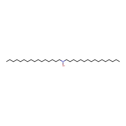 N,N-dihexadecylhydroxylamine structure