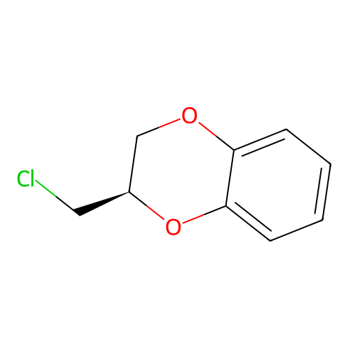(3R)-3-(chloromethyl)-2,3-dihydro-1,4-benzodioxine structure