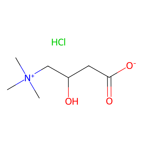 3-Hydroxy-4-(trimethylammonio)butanoate hydrochloride structure