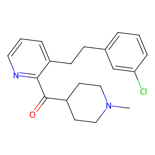 氯雷他定酮 structure
