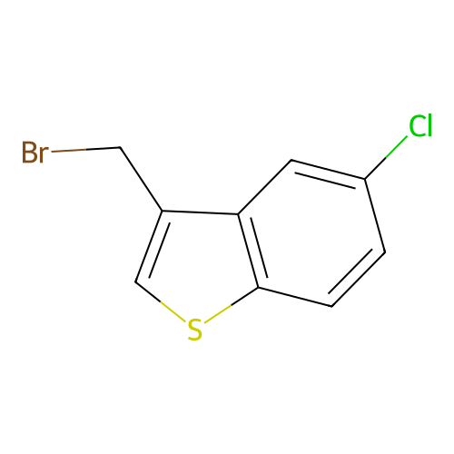 3-(Bromomethyl)-5-chloro-1-benzothiophene structure