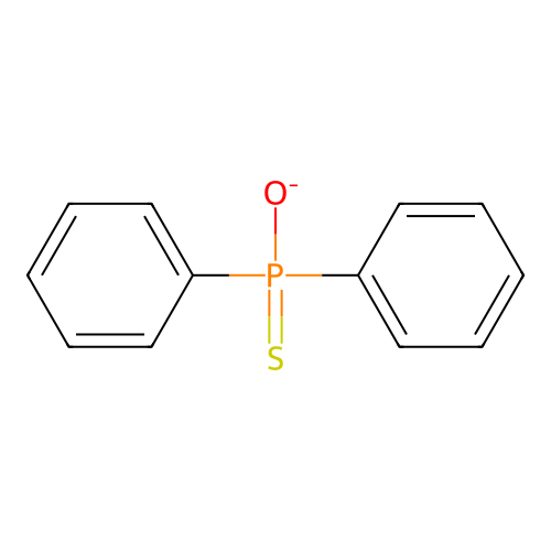 Oxido-diphenyl-sulfanylidene-lambda5-phosphane structure
