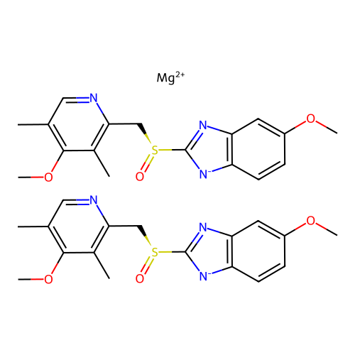 Esomeprazole Magnesium structure