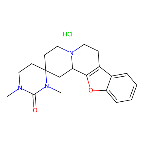 L-657,743 hydrochloride structure