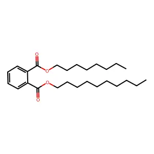 邻苯二甲酸正辛正癸酯 structure