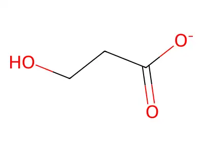 3-Hydroxypropionate structure