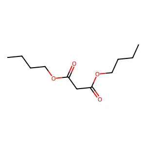 Propanedioic acid, dibutyl ester structure