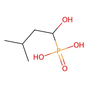 (1-羟基-3-甲基丁基)膦酸 structure