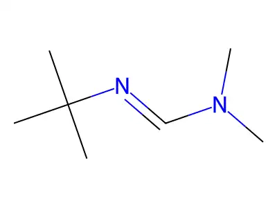 N'-(1,1-Dimethylethyl)-N,N-dimethylmethanimidamide structure