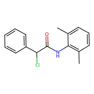 2-氯-N-(2,6-二甲基苯基)-2-苯基乙酰胺 structure