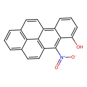 6-Nitrobenzo(a)pyren-7-ol structure