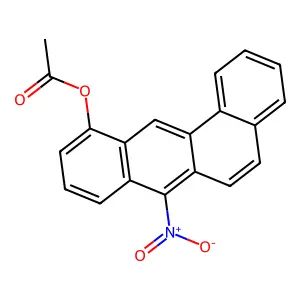 7-硝基苯并(a)蒽-11-基乙酸酯 structure