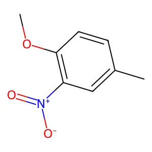 1-Methoxy-4-methyl-2-nitrobenzene structure