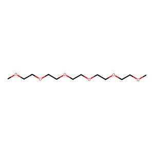 2,5,8,11,14,17-Hexaoxaoctadecane structure