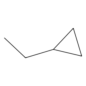 乙基环丙烷 structure