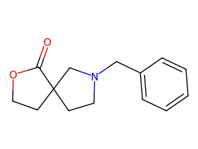 7-Benzyl-2-oxa-7-azaspiro[4.4]nonan-1-one structure
