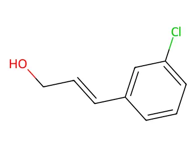 3-(3-Chlorophenyl)-2-propene-1-ol structure
