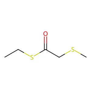 (甲硫基)硫代乙酸S-乙酯 structure