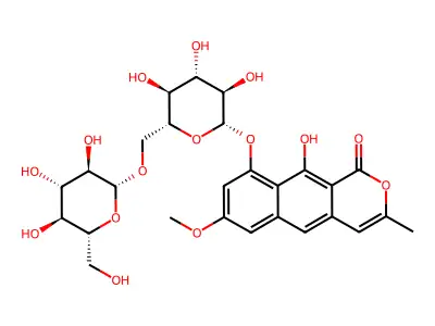Cassiaside C structure