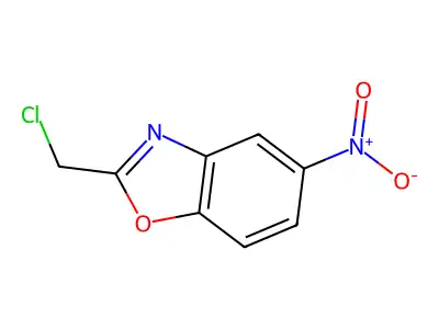 2-(Chloromethyl)-5-nitro-1,3-benzoxazole structure
