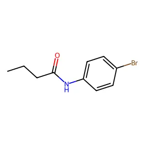 N-(4-Bromophenyl)butanamide structure