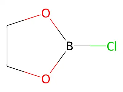 2-Chloro-1,3,2-dioxaborolane structure