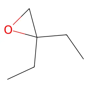 2,2-Diethyloxirane structure