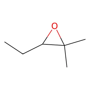 3-Ethyl-2,2-dimethyloxirane structure