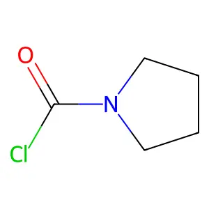 1-Pyrrolidinecarbonyl chloride structure