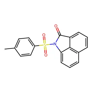 1-(4-Methylphenyl)sulfonylbenzo[cd]indol-2-one structure