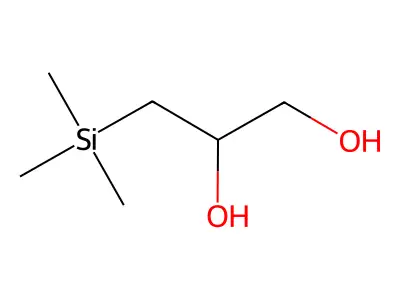 3-(Trimethylsilyl)-1,2-propanediol structure