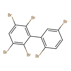 2,2',3,5,5',6-Hexabromobiphenyl structure