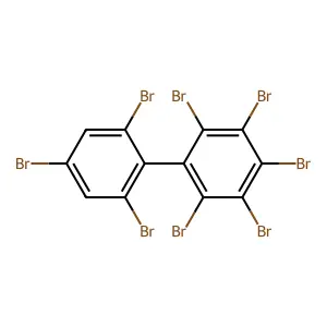2,2',3,4,4',5,6,6'-Octabromobiphenyl structure