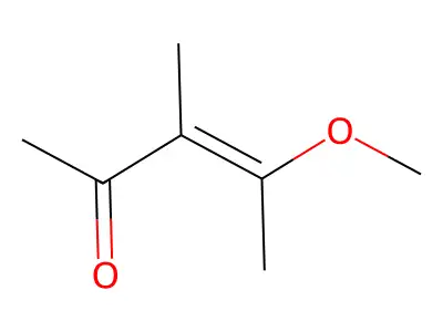 (E)-4-methoxy-3-methylpent-3-en-2-one structure