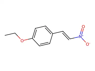 1-Ethoxy-4-[(E)-2-nitroethenyl]benzene structure