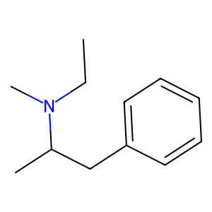 N-Methyl-N-ethylamphetamine structure