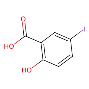 5-Iodosalicylic acid structure