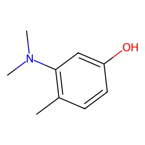 3-Dimethylamino-4-methylphenol structure