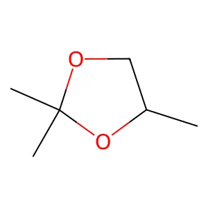 2,2,4-Trimethyl-1,3-dioxolane structure