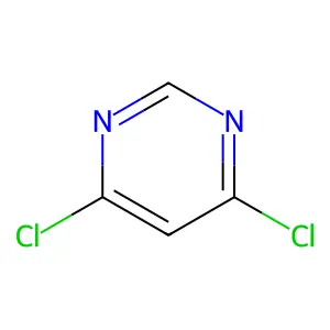 4,6-Dichloropyrimidine structure