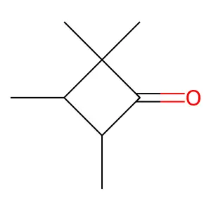 2,2,3,4-Tetramethylcyclobutan-1-one structure